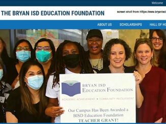 Screen shot from https://www.bryanisd.org/o/foundation