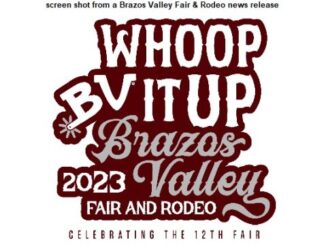 Screen shot from a Brazos Valley Fair & Rodeo news release.