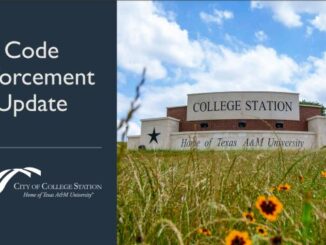 Slide from the code enforcement presentation during the June 22, 2023 College Station city council meeting.