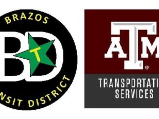 Images from the Brazos Transit District and Texas A&M transportation services Twitter accounts.