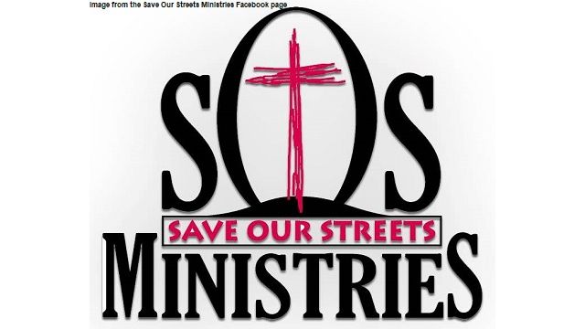 Image from the Save Our Streets (SOS) Ministries Facebook page.