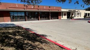 Photo of the city of College Station's visitor's center and economic development offices, taken January 17, 2024.