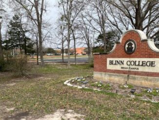 Photo taken March 1, 2024 from the Blinn College Bryan campus.