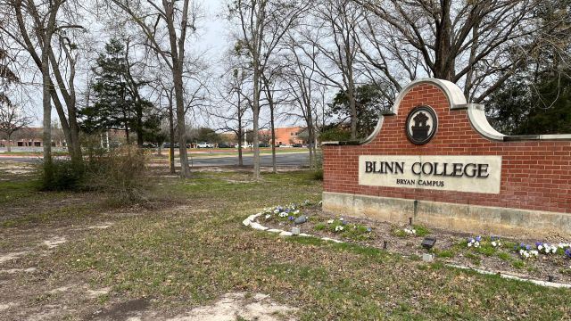 Photo taken March 1, 2024 from the Blinn College Bryan campus.