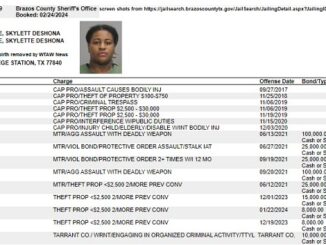 Screen shots from https://jailsearch.brazoscountytx.gov/JailSearch/JailingDetail.aspx?JailingID=369414