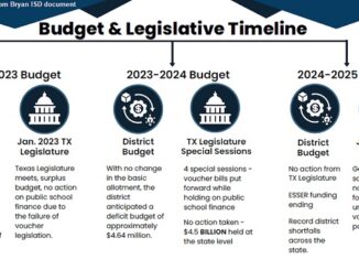 Screen shot from a Bryan ISD document.