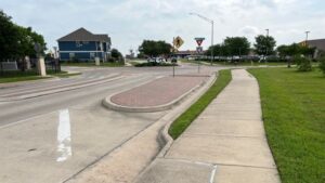 Photo taken April 16, 2024 at Nash and Broadmoor, which was part of a city of Bryan tax increment reinvestment zone that was recently closed by the city council.