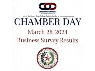 Screen shot from a Bryan/College Station chamber of commerce document.