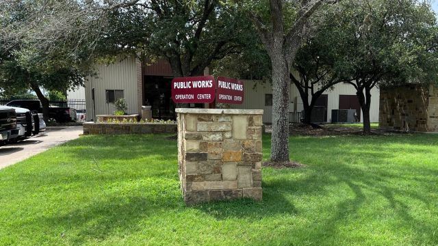 Photo of the College Station public works building taken July 22, 2024.