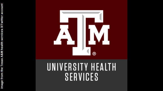 Image from the Texas A&M health services X/Twitter account.