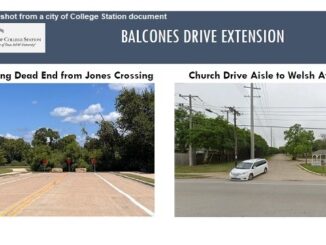 Screen shot from a city of College Station document.