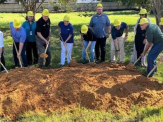 The ceremonial groundbreaking of Unlimited Potential's first building, September 17, 2024.