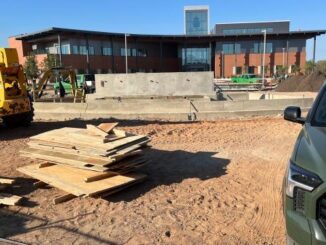 Photo taken October 17, 2024 of the Blinn College Bryan campus administration/student services building.