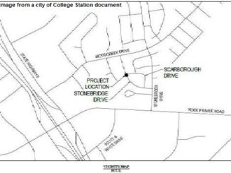 Screen shot from a city of College Station document.