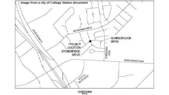 Screen shot from a city of College Station document.