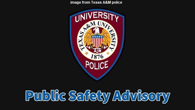 Image from the Texas A&M police Facebook page.