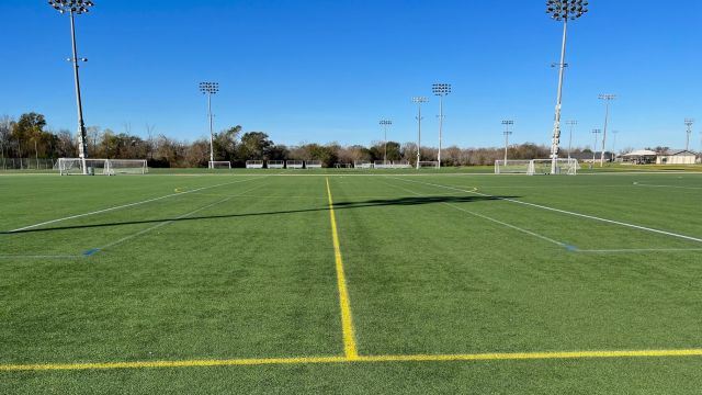 Photo taken January 1, 2025 of Veterans Park soccer fields 7 and 8.