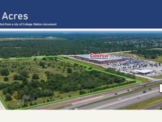 Screen shot from a city of College Station document.