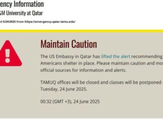 Screen shot from https://emergency.qatar.tamu.edu/