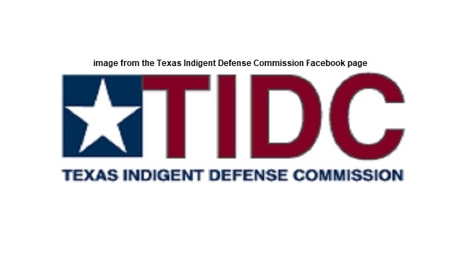 Image from the Texas Indigent Defense Commission Facebook page.
