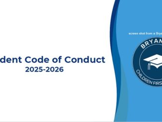 Screen shot from a Bryan ISD document.