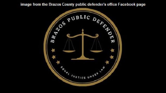 Image from the Brazos County public defender's office Facebook page.
