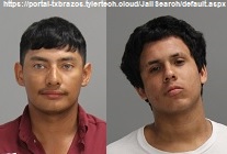 Photos of (L-R) Fernando Arellano-Sanchez and Andy Erik Ybarra from https://portal-txbrazos.tylertech.cloud/JailSearch/default.aspx