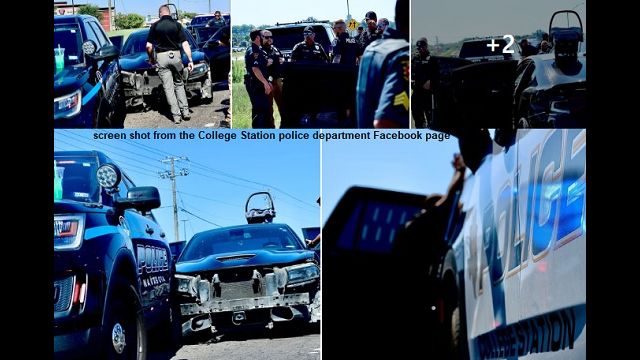 Screen shot from the College Station police department Facebook page.
