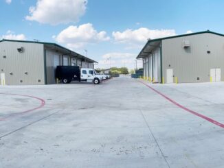 Photo taken September 30, 2025 of the city of College Station's new parks operations center.