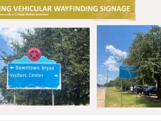Screen shot from a city of College Station document.