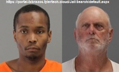Photos of (L-R) Colton Thurman and Todd Wayne Miller from https://portal-txbrazos.tylertech.cloud/JailSearch/default.aspx