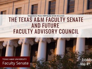 Image from a Texas A&M faculty senate document.