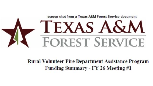 Screen shot from a Texas A&M Forest Service document.
