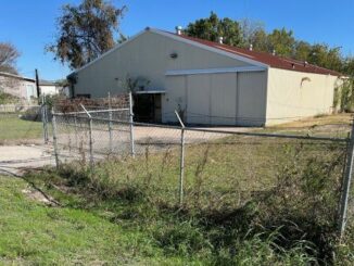 Photo of the Bryan ISD property and warehouse building at 2009 Highway 21 East in Bryan taken November 26, 2025.