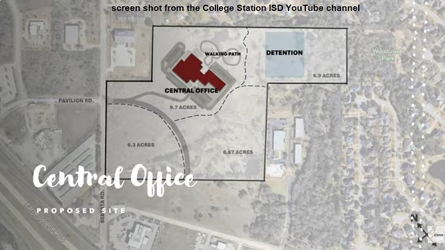 Screen shot from the College Station ISD YouTube channel.
