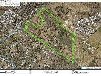Map from the city of College Station.