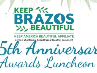 Screen shot from a Keep Brazos Beautiful document.