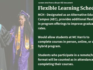 Screen shot from a Bryan ISD document.