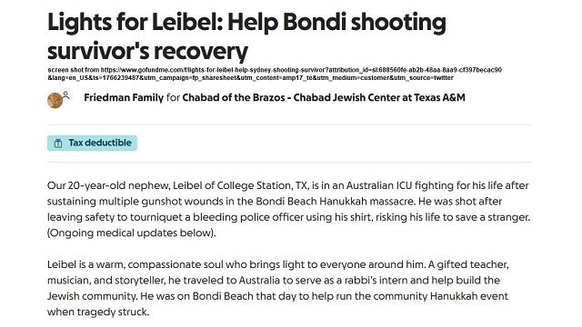 Go Fund Me Account Established To Assist With Medical Expenses Of Leibel Lazaroff
