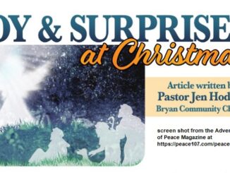 Screen shot from the Advent 2025 edition of Peace Magazine at https://peace107.com/peace-magazine/