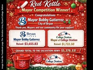 Image from the Facebook page The Salvation Army Bryan College Station.