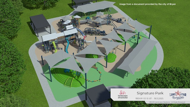 Image from a document provided by the city of Bryan.