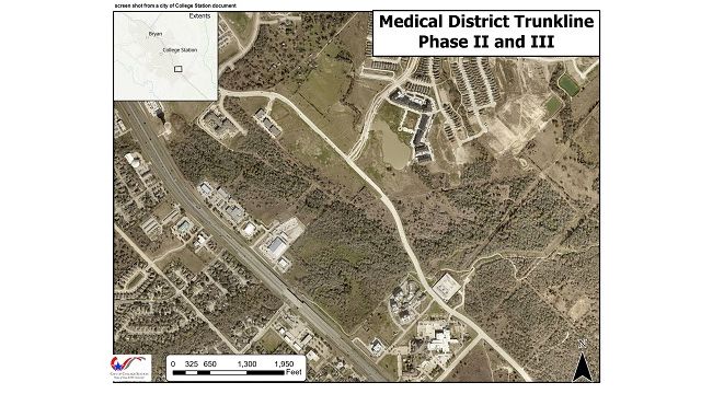 College Station City Council Awards Construction Contract To Replace Sewer Lines In The Rudder Freeway Construction Zone