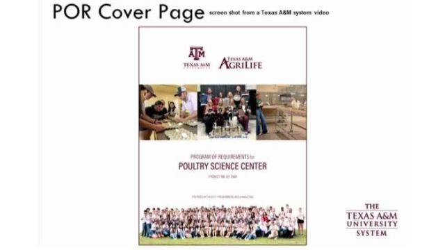 Texas A&M Is Getting A New Poultry Science Center