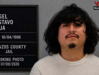 Angel Gustavo Leija Brazos County Jail Booking Photo 07/09/2026