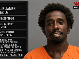 Booking Photo of Charles Manley, Jr. from Brazos County Jail