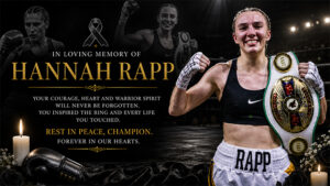 image of Hannah Rapp Tribute from World Boxing Council Website (wbcboxing.com)