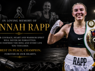 Image of Hannah Rapp Tribute from World Boxing Council